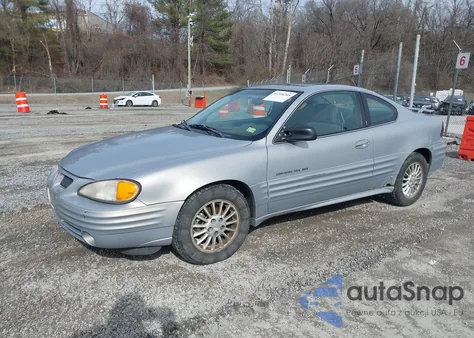 2000 Pontiac Grand Am Se1 z USA, uszkodzony, nr VIN 1G2NF12T1YM847345
